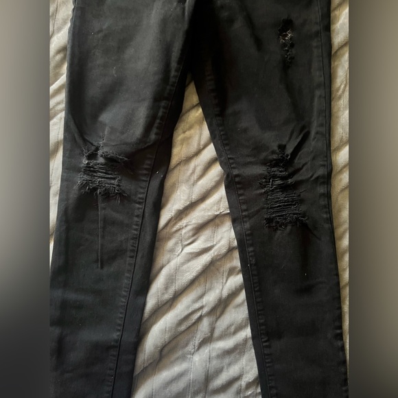 American eagle black skinny jeans - Picture 2 of 6